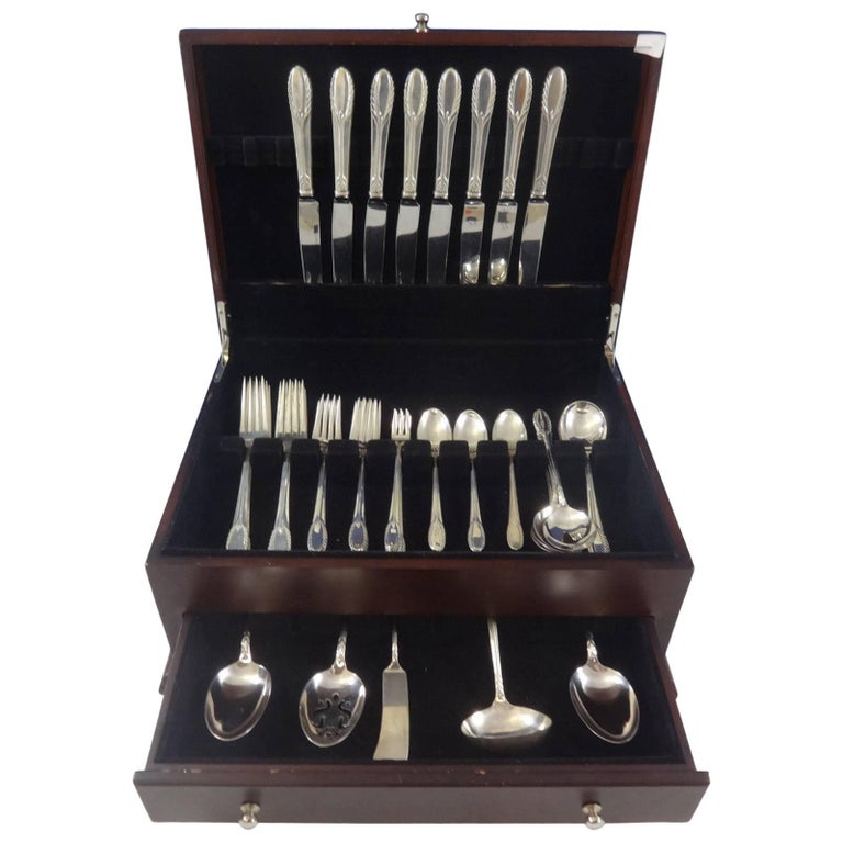 Trousseau by International Sterling Silver Flatware Service Set