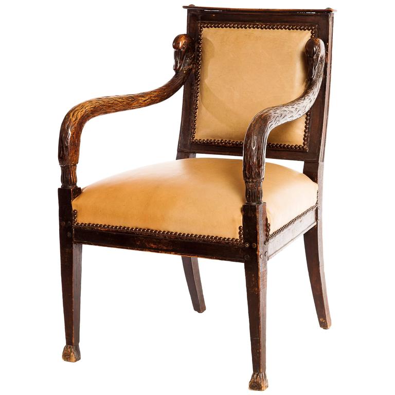 19th Century English Arm Chair For Sale at 1stdibs