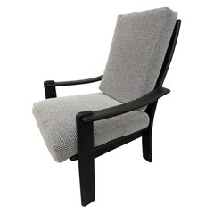 Mid-Century Danish Modern Ebonized Lounge Chair