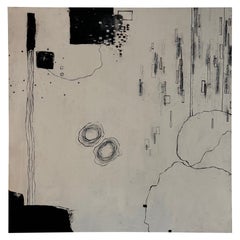 Original-Gemälde von Omar Ananias, 72 x 72