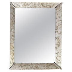 Venezianischer Deco Mirror Gold Vain Wandspiegel