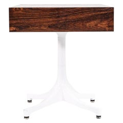 1950s George Nelson for Herman Miller Side Table / Nightstand on Pedestal Base