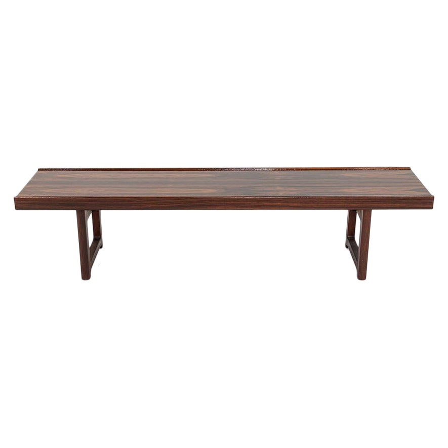 Banc ou table basse Torbjorn Afdal pour Mellemstrands Mobelfabrik des années 1960 en vente