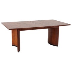 1960s Walnut Dining Table Attributed to Jack Cartwright for Founders, 72-112
