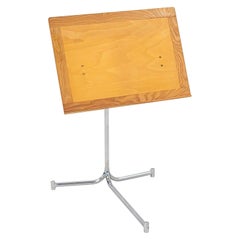 1968 Bruno Mathsson for Firma Karl Mathsson Music Reading Stand in Birch and Ash
