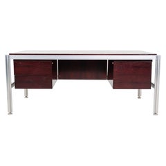 C. 1970 Executive Desk by Georges Ciancimino for Mobilier International France