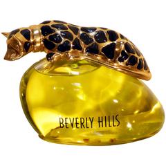Factice Flacon Beverly Hills from Gale Haymen Perfume Bottle Introduced in 1980