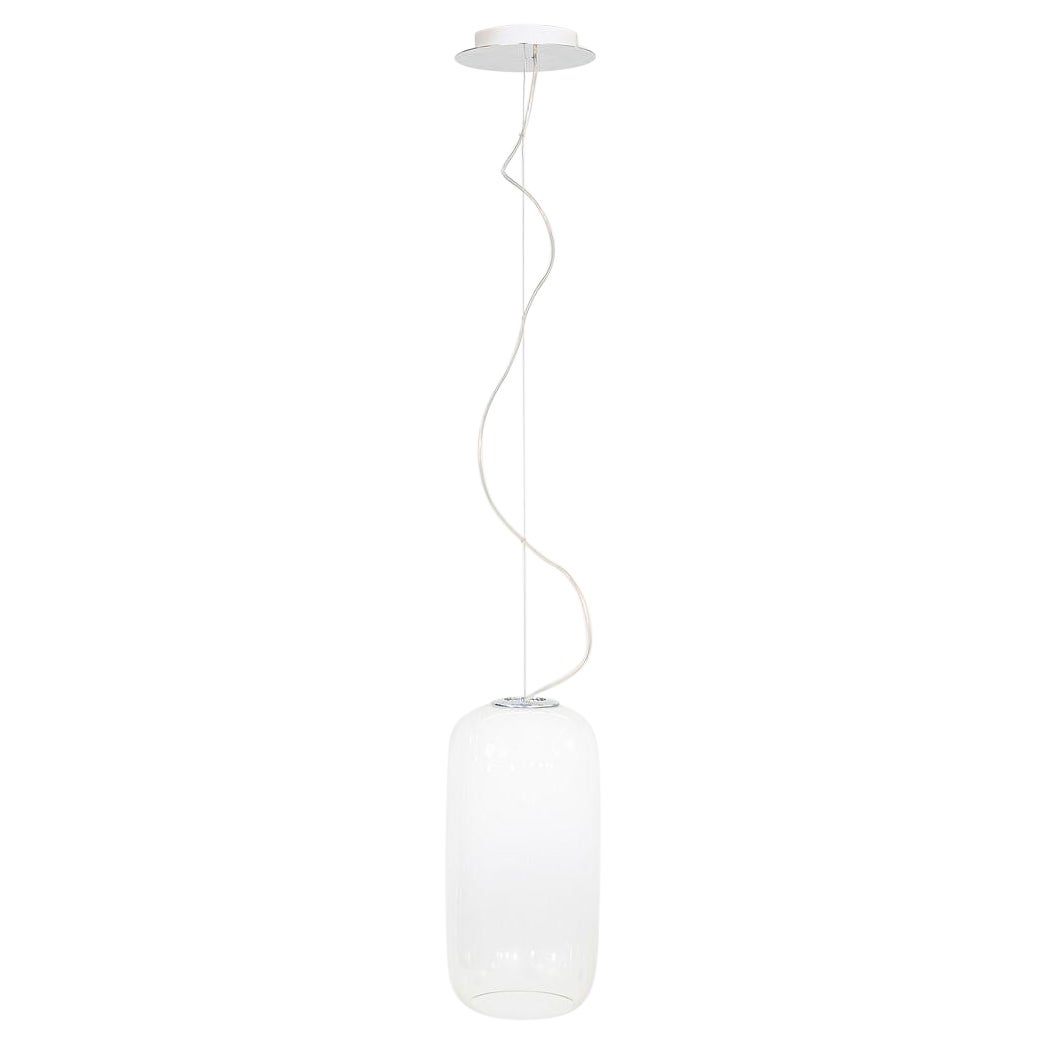 2022 Bjarke Ingels Group for Artemide Gople Suspension Pendant Lamp in White For Sale