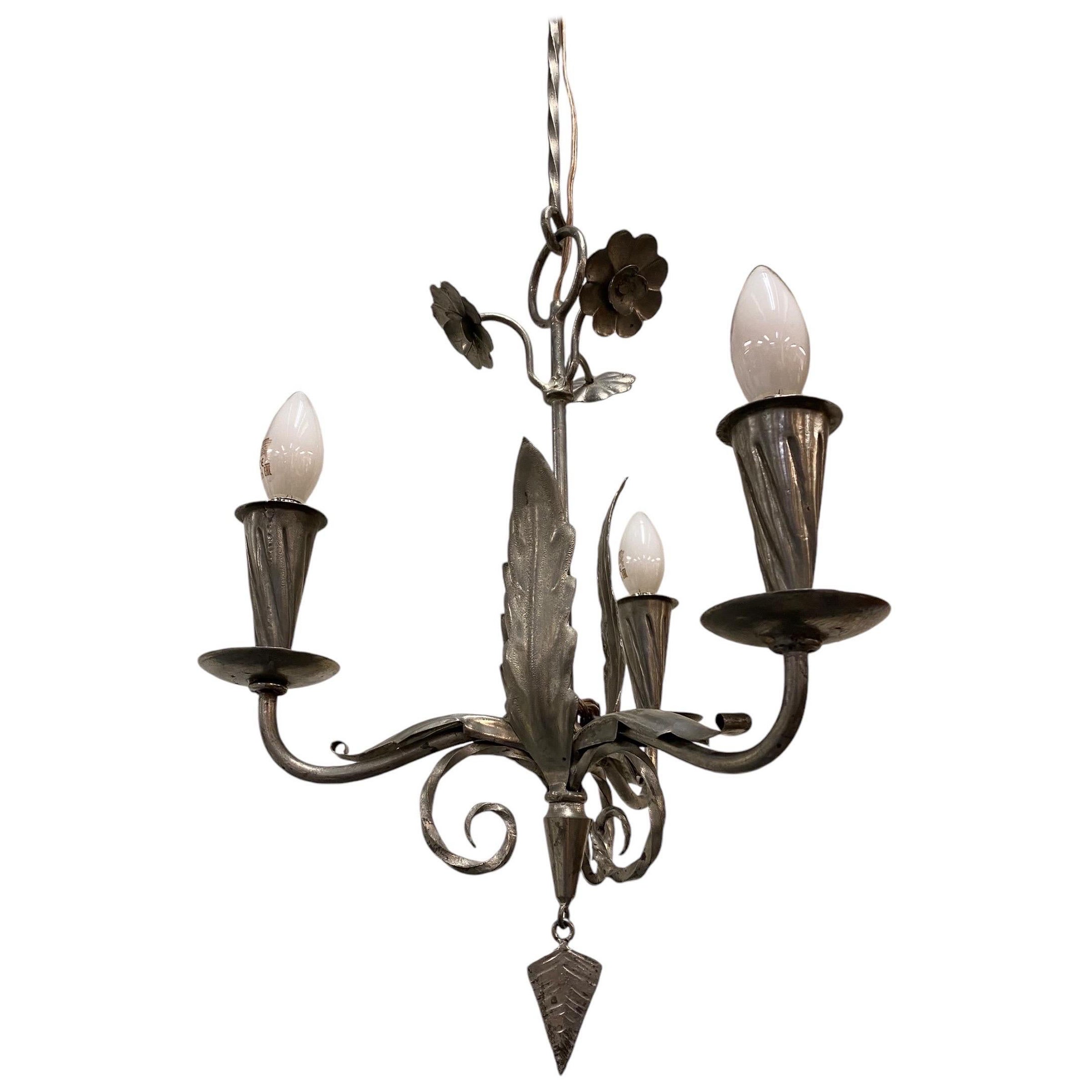 Lampada da soffitto Paavo Tynell Modello TT1/SM927  In Tin, Taito 1930s in vendita