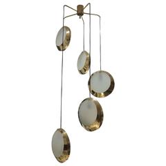 Stilnovo Ceiling Lamp, Italy, 1950s