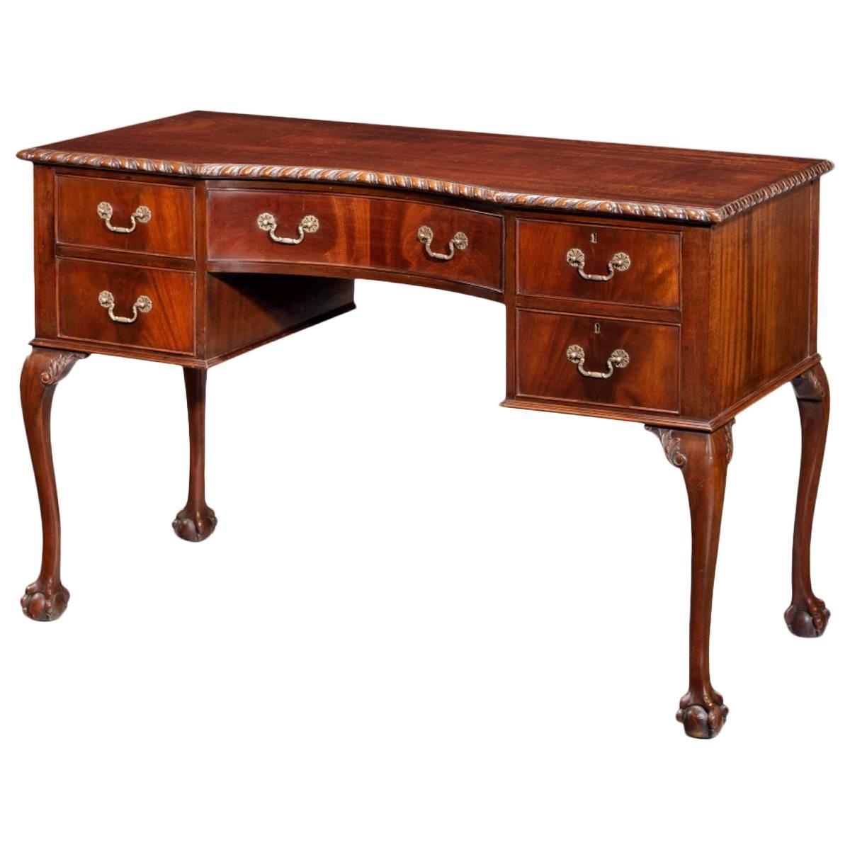 Mid-20th Century Mahogany Desk 