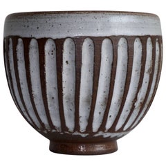Pol Chambost - Rare Stoneware Bowl - France, c. 1960