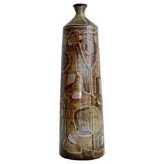 Robert Perot - Ceramic Vase - Vallauris France, c. 1960