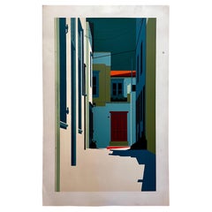 Serigrafía original de Betsey Bates, circa 1979