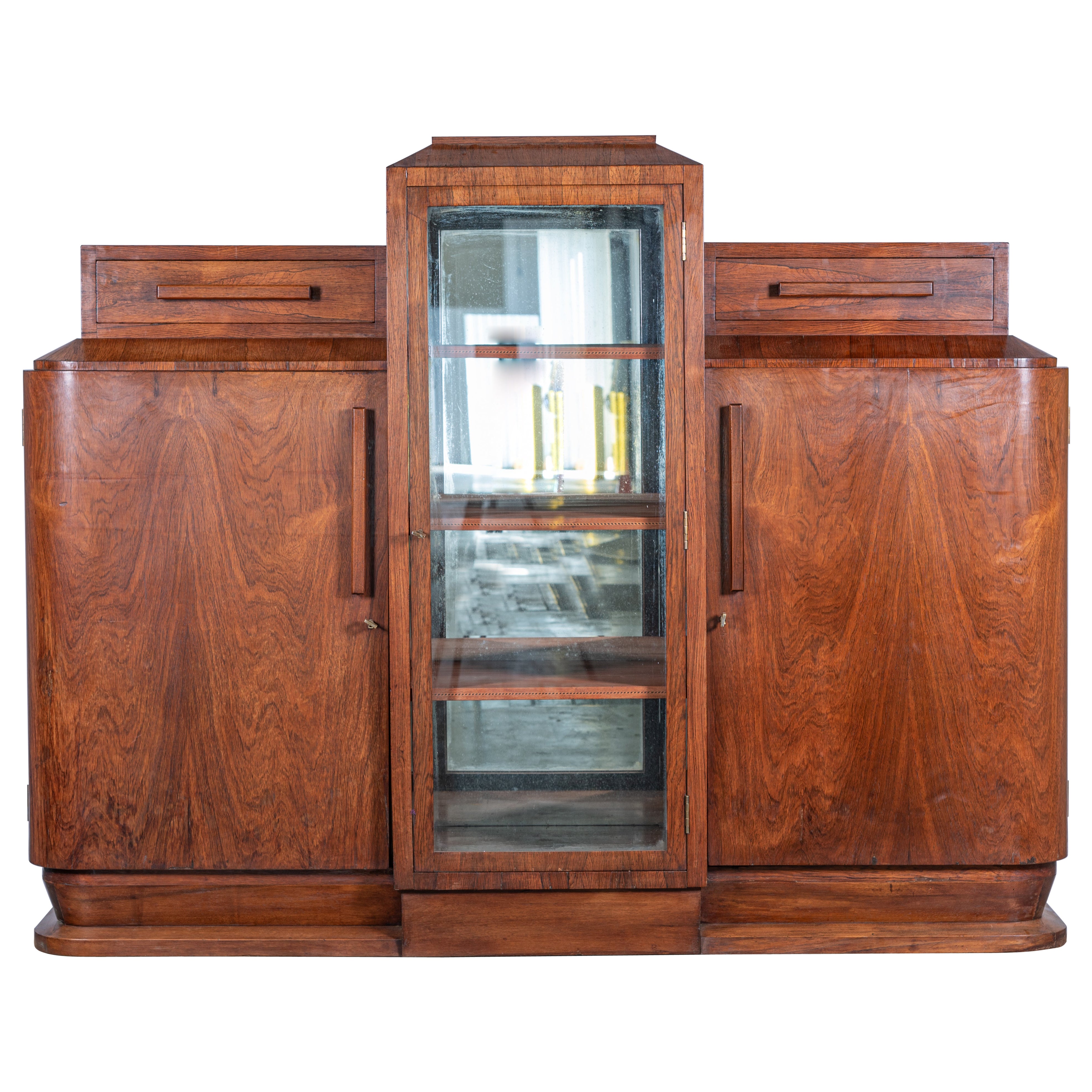 Buffet Art Deco francese del 20° secolo di epoca