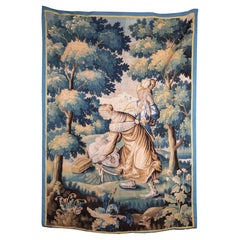 Grande tapisserie d'Aubusson du 17ème siècle