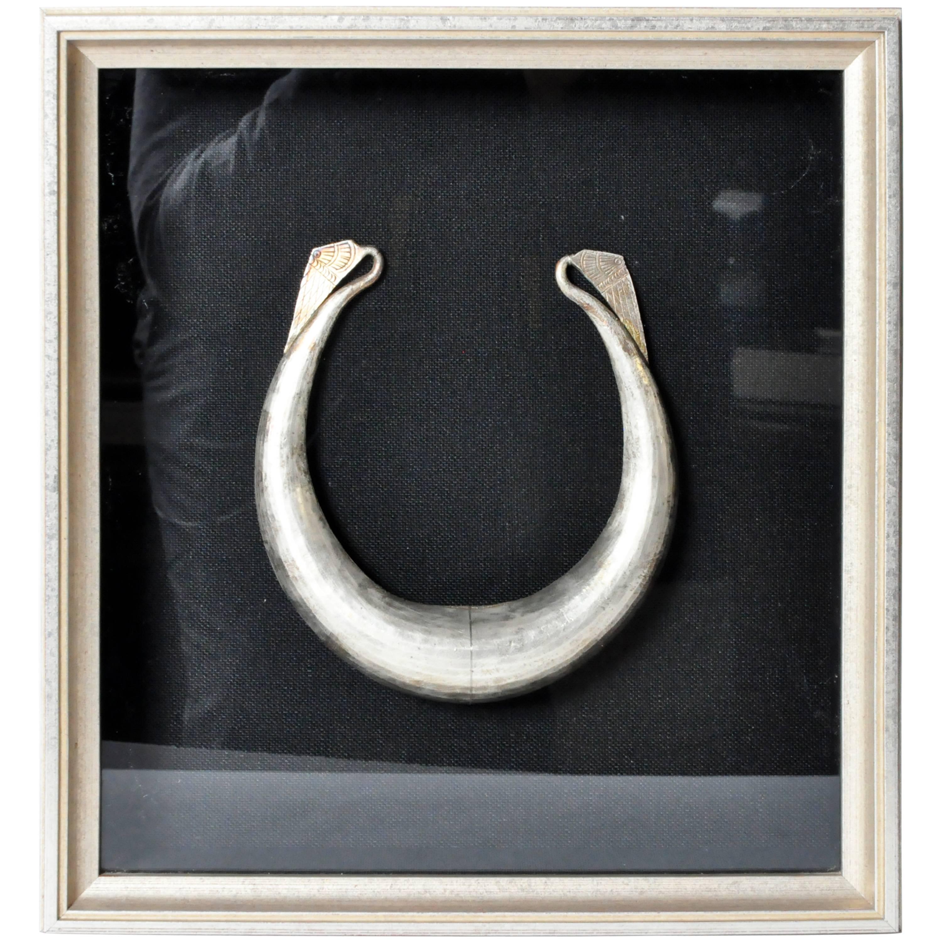 Yao Tribe Silber-Torc im Angebot