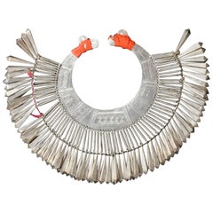 Lisu Tribe Silver Collar Necklace