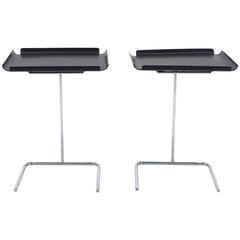Pair of George Nelson for Herman Miller Adjustable Tray Tables