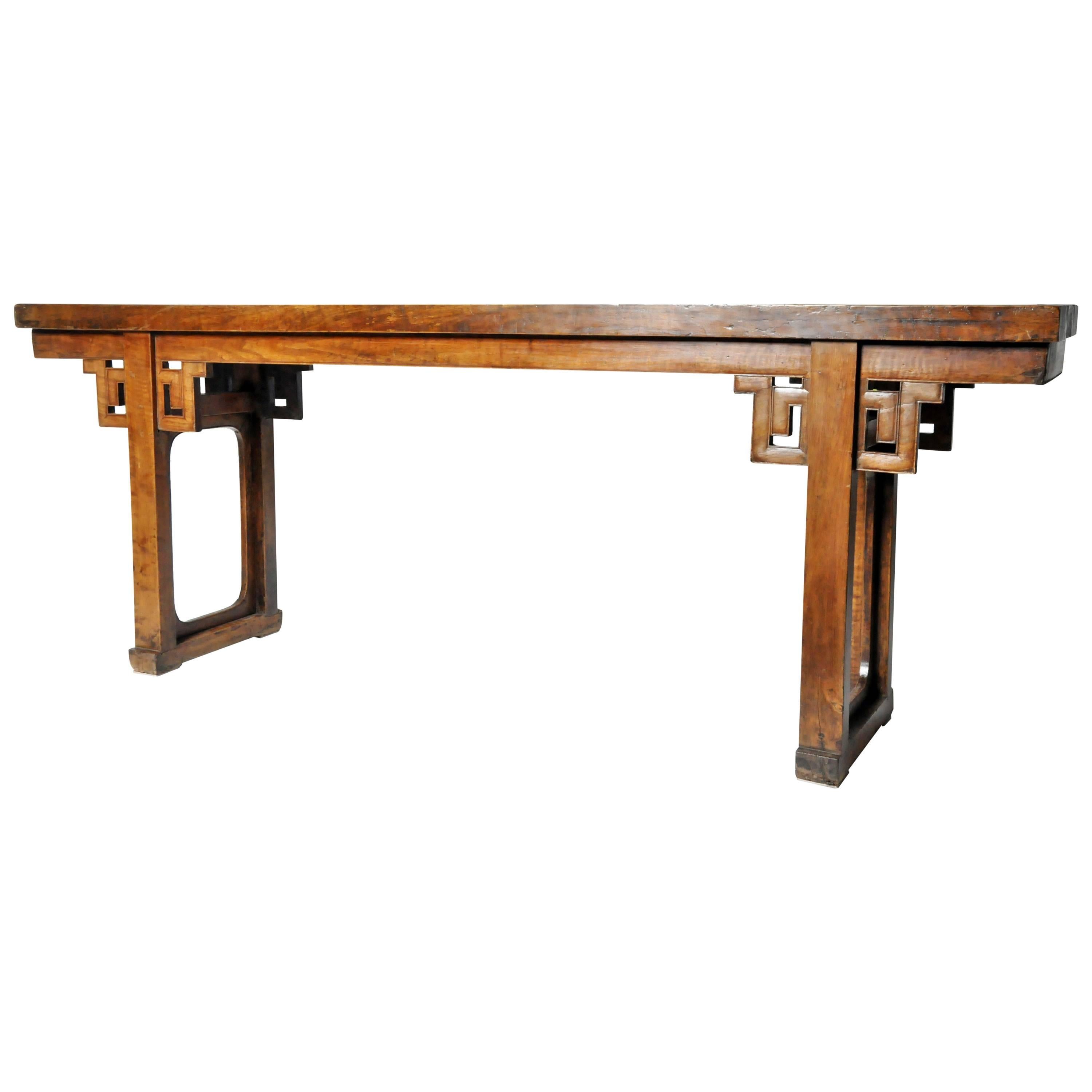 Chinese Open Trestle-Leg Altar Table