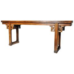 Chinese Open Trestle-Leg Altar Table 12