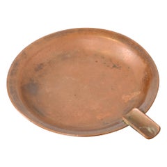 Cenicero de cobre Roycroft Arts & Crafts