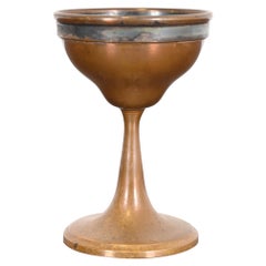 Calice in rame e argento Sterling di Joseph Heinrichs Arts and Crafts