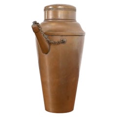 Joseph Heinrichs Arts and Crafts Copper Cocktail Shaker