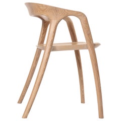 White Oak 'Voeg' Chair by Mobius Objects