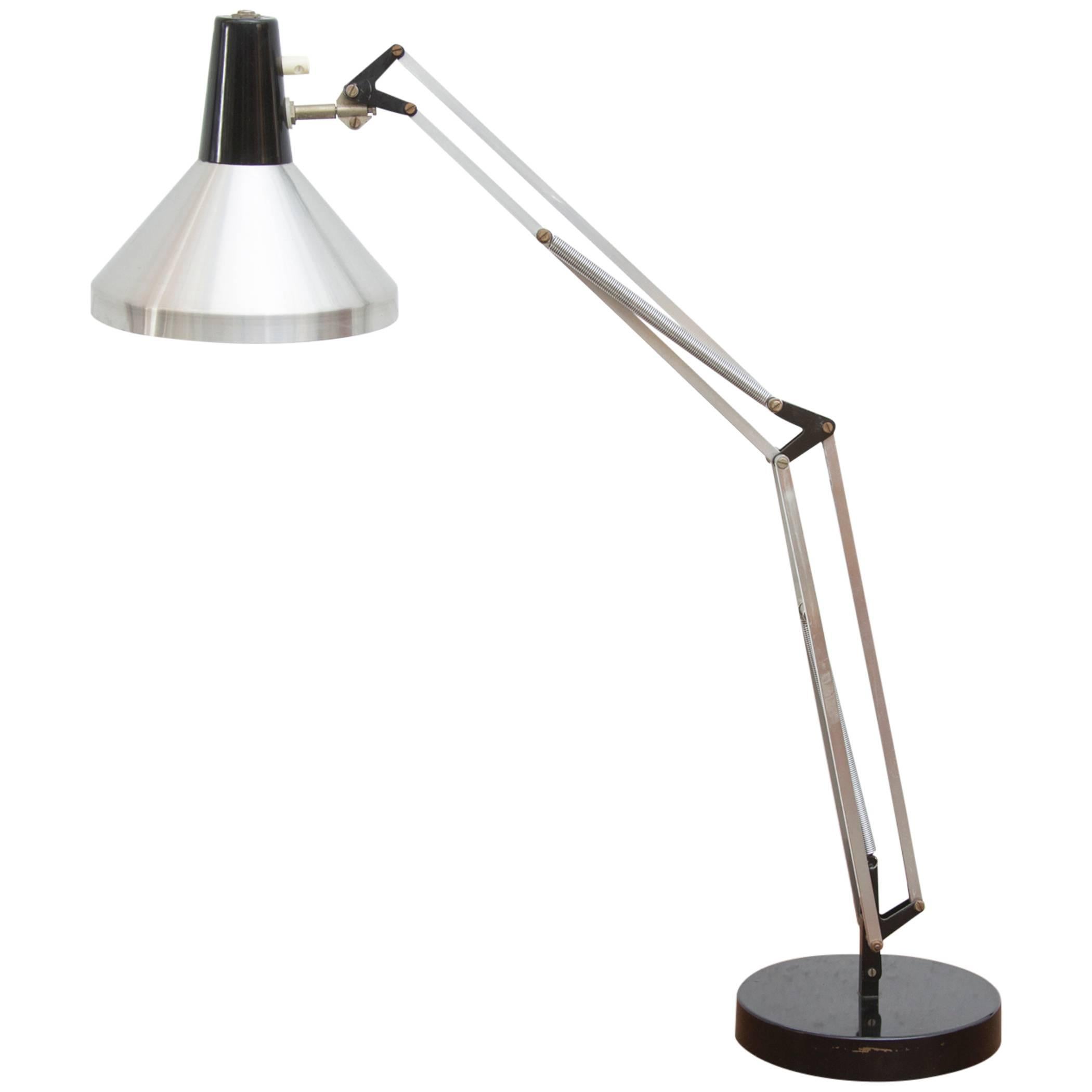  Hala Zeist Aluminum and Black Drafting Lamp