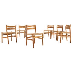 Børge Mogensen, ensemble de 6 chaises BM-1 pour A.M. Madsens Møbelfabrik