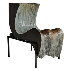 Space age chair 'Estrosa' by Gianni Osgnach for Dilmos, Italy, 1990s