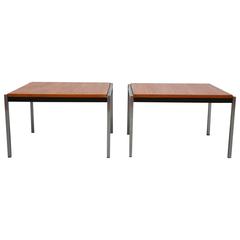 Pair of Coen de Vries Coffee Tables for Gispen