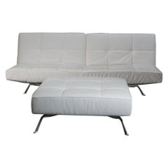 Sofa und Fußhocker Smala aus Ligne Roset von Pascal Mourgue