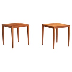 Severin Hansen, Beistelltische, Teakholz, Dänemark, 1960er Jahre