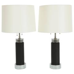 Pair of Deco Lamps
