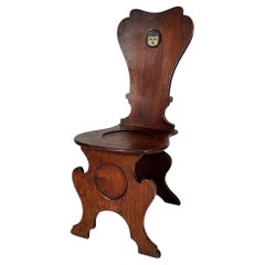 Chaise de salon anglaise géorgienne du 18e siècle