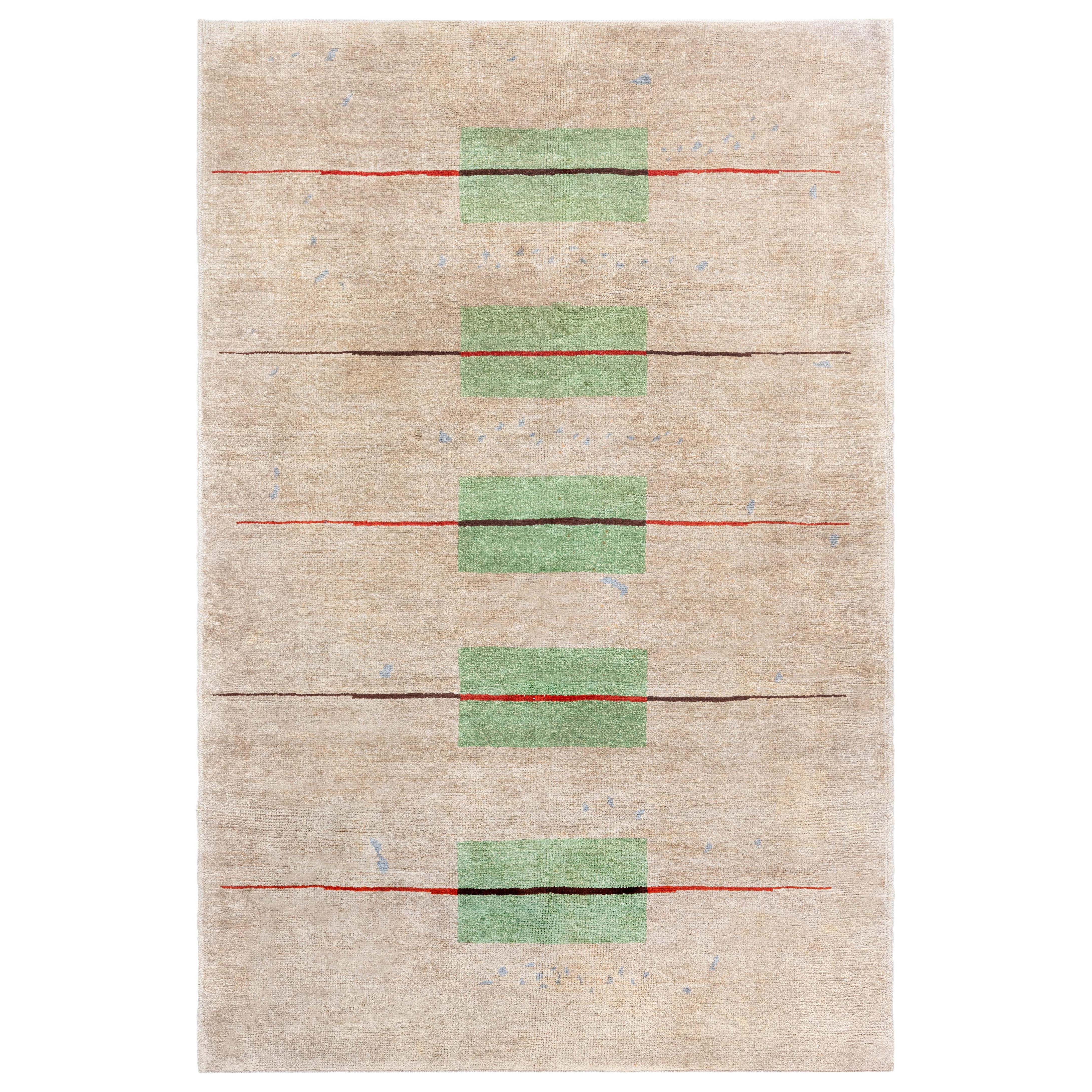 Doris Leslie Blau Vintage French Art Deco Rug