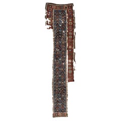 4' x 14'6'' Antique Turkish Fragment Kilim Rug, 18th Century