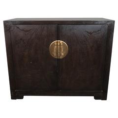 Baker Asian Inspired Ebonized Cabinet 5