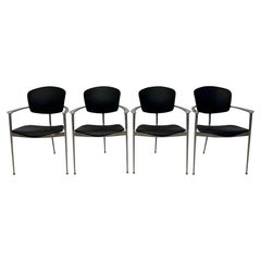 Chaises de salle à manger Andrea Josep Llusca pour Andrey World Spain - Ensemble de quatre pièces