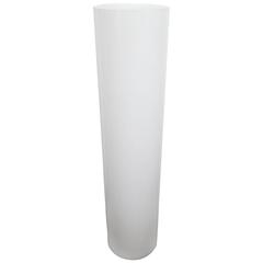 White Plexi Column Floor Lamp for Habitat 10
