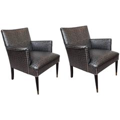 Pair of Mid-Century Occasional Armchairs