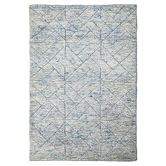 Apadana's Modern Moroccan Handmade Custom Wool Rug