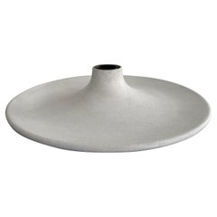 Round Design White Wall or Ceiling Lamp, 1960s, Italy