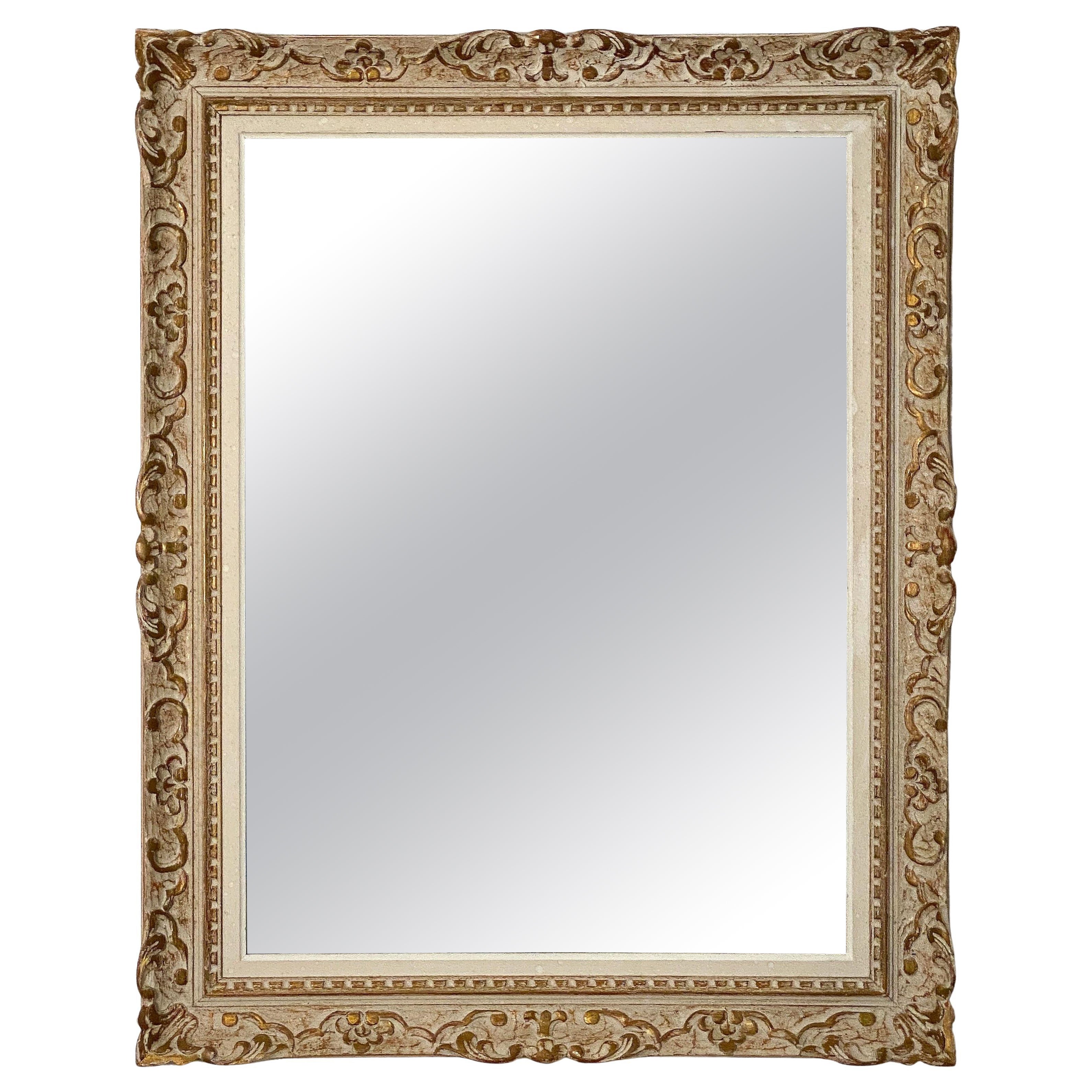 Rectangular Mirror in Montparnasse Frame (H 39 3/8 x W 31 1/8) For Sale