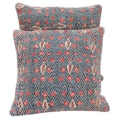 Vintage Indian Banjara Quilted Textile Pillows