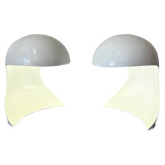 Dario Tognon , Coppia di lampada da tavolo mod. Dania, prod. Artemide, 1969