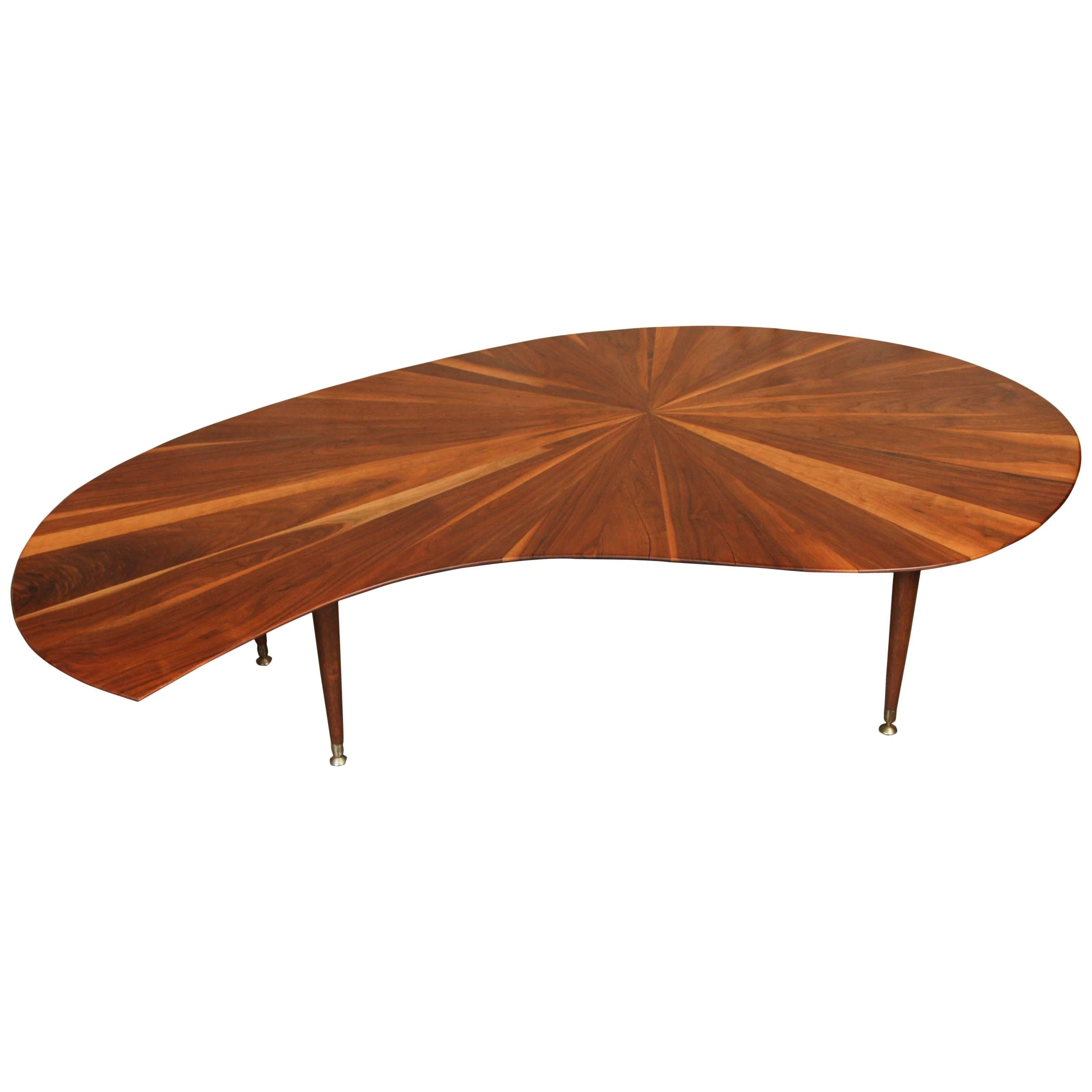 Mid-Century Walnut Coffee Table