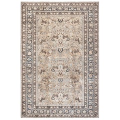 Doris Leslie Blau Tappeto persiano autentico Meshad Design fatto a mano in lana